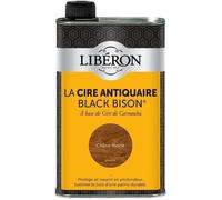 Cire des antiquaires black bison liquide - chêne foncé - 0.5 L