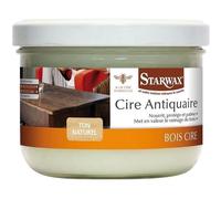 Cire des antiquaires - STARWAX - Naturel - 375 mL - Pâte - Intérieur - Bois traité