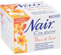 Cire Divine Aux Extraits De Fleur De Tiaré,Spéciale Peaux Sensibles,Se Retire Sans Bandes,Pot De 400g + 2 Lingettes ""Finition Parfaite""(Q173)