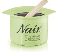 - Cire Divine Detox 2-En-1 Spécial Corps, Épile & Exfolie La Peau, À L'extrait De Charbon De Bambou, Se Retire Sans Bandes, Pot De 380g + 2 Lingettes ""Finition Parfaite