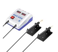 Cire électrique numérique 50 W 2 A - Appareil de cire dentaire - Sculpteur de cire électrique avec 6 pointes de cire et double stylo - Affichage LED - Couteau à découper - Couteau à découper - Couteau