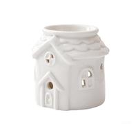 Cire en céramique blanche pour mini motif château (diffuseur de grange)