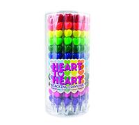 Cire en forme de cœur empilable Heart to Heart (12 couleurs)