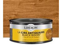 Cire en pâte meuble et objets Antiquaire black bison® LIBERON, chêne moyen 0.5 l G