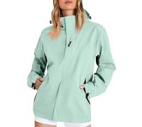 Ciré Femme Imperméable Doublé Polaire Automne Grande Impermeable Imperméable Anti-Pluie Vent Doublé Veste Vetement Pluie Velo Capuche de Veste Capuche Femme L