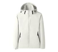 Ciré Femme ImperméAble,Manteau DéContracté LéGer Coupe-Vent Softshell avec Poches IdéAl pour L'Automne Et l'hiver