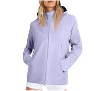 Ciré Femme Imperméable Petit Cire Mi Saison Poncho de Pluie Légère Coupe Vent Impermeable Running Chic Polaire Vent Impermeable Fitness Lestée Automne Veste Noir Femme Violet Clair L