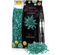 Cire Film À L'azulène 1 Kg - Cire Sans Bandes Avec Huile De Noix De Coco Pour Épilation Corps Complet, Zones Intimes, Aisselles, Visage - Douceur Longue Durée (1 Kg, Black- Azulene)[Z115]