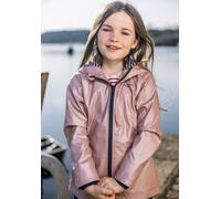 Ciré Imperméable À Capuche Fille Rose Irise 4A
