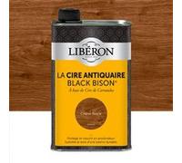 Cire des antiquaires black bison liquide - chêne foncé - 0.5 L