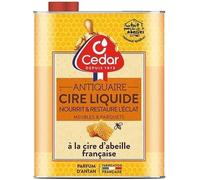 O'Cedar - Cire D'Abeille Liquide - Incolore - Nourrit et Restaure L'éclat - Meubles en Bois - Sol Parquets Vernis, Stratifiés, Vitrifiés - Nettoyant - Vernis - Fabriqué En France - 700 ml
