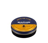 Cire lustrante SAPHIR Pate de Luxe pour nourrir et polir la peau lisse, 50 ml