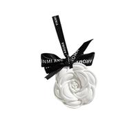 Cire parfumée polyvalente et élégante pour intérieur de voiture, motif camélia naturel, dure 2 mois