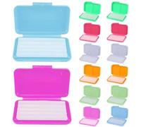 Cire pour accolades, 14 pcs contrefaits de cire, orthodontique aromatisée aux fruits pour les aligneurs, le porteur, les supports, les lisses invisibles