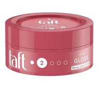 Schwarzkopf - Taft - Cire Wax Gloss - Cire Cheveux Homme - Brillance - Fixation 2 - Tenue Jusqu'à 24h - Coiffant Cheveux - Pot de 75 ml