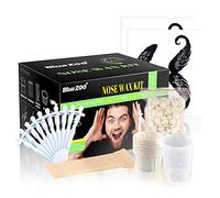 Cire pour le Nez et les Oreilles - Kit d'Épilation 100% Naturelle avec 10 Applicateurs - Facile, Sûre, Rapide, Indolore - Pour Hommes et Femmes