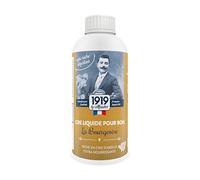 Cire pour parquet et meuble en bois Anti Tache Déperlante - 1L Incolore Abeille - Protège, Nourrit, Ravive, Riche en cire d'Abeille - La Bourgeoise 1919 BY MAULER