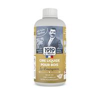 Cire pour parquet et meuble en bois Anti Tache Déperlante - 500ml Incolore Abeille - Protège, Nourrit, Ravive, Riche en cire d'Abeille - La Bourgeoise 1919 BY MAULER