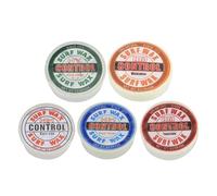 Cire pour planche de surf 5 températures 80 g Base antidérapante Tropicale chaude froide (eau froide)