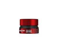 Cire Wax Agiva Aqua Mega Strong Rouge, Cire Coiffante Haute Performance, Tenue Extra Forte, Rouge 155ml