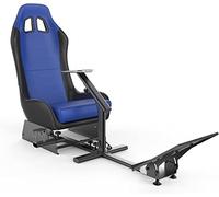 cirearoa Support de Roue de Course avec siège de Conduite de Chaise de Jeu Cockpit pour Tous Logitech G923 | G29 | G920 | Thrustmaster | Roues Fanatec | Xbox One, PS4, Plates-Formes PC