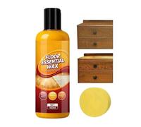 Cires d‘Abeille pour Meubles en Bois - Naturelle Incolore, Soin Nourrissant et Protecteur 100ml | Ravive Éclat du Parquet et Meuble Ancien, Prévention Fissures, Déformations et Humidité pour Bois Dur