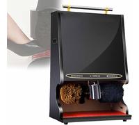 Cireuse À Chaussures À Induction Automatique Verticale, Cireuse À Chaussures Électrique Commerciale Verticale, Huilage Automatique Et Économie De Travail Pratique, Brosse Combinée Double Et Moins De