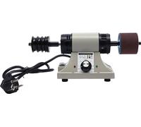 Cireuse à cuir, puissance 350W, vitesse 0-8000 tr/min, bandes abrasives réglables, blanc