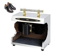 Cireuse de chaussures électrique, machine de nettoyage de chaussures à induction horizontale automatique, nettoyage sans effort pour la famille, l'hôtel, la banque et l'usage commercial