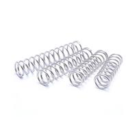 Cireux Ressort de Compressed en acier inoxydable 0.6, diamètre du fil 304, ressort de rappel, diamètre extérieur 4-12mm, L = 5-50mm, 10 pièces Compression des petits ressorts (Color : 0.6x10mm, Size