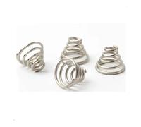 Cireux Ressorts de Compressed coniques en acier inoxydable 304, 10 pièces, ressorts de tour, diamètre du fil à pression conique 0.3-0.8mm Compression des petits ressorts ( Size : 10pcs 0.7*6-12*15mm )