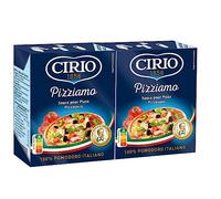 CIRIO - Sauce Pizziamo, Lot De 2 Boîtes 390g - Lot De 4