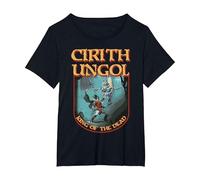 Cirith Ungol Roi des Morts T-Shirt, Femme Grandes Tailles, Noir, 1X