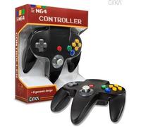 CIRKA : Manette de jeu noire pour console Nintendo 64 N64 (retro, joystick, pad...)