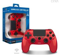 Cirka NuForce Manette de jeu sans fil pour PS4/PC/Mac (Rouge)