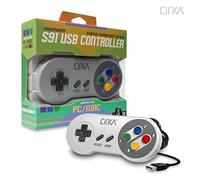 Cirka "S91" - Manette Super Nintendo USB pour PC/MAC (SNES, Super Famicom, console)