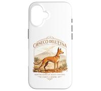 Cirneco Dell Etna Chien sicilien drôle Coque pour iPhone 16