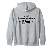 Cirneco Papa Chien Fier Patte Sweat à Capuche