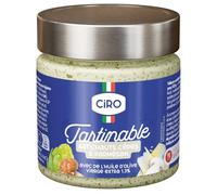 CIRO - Bruschetta Tartinable Artichauts Parmigiano Reggiano & Cèpes - Avec de l'Huile d'Olive Vierge Extra - le pot de 180g - Le Lot De 4