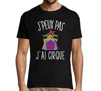 Cirque | Désolé Je Peux Pas | T-Shirt Homme Collection Sport Humour pour Tous Les Sportifs Passionnés M