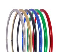 Cirque Hula Hoop, métalliques, Ø80cm, Or