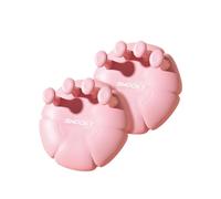 Cirraorive 1 Paire Séparateurs Orteils Correcteur Voûte Plantaire Exercices Ajustables Caoutchouc Lavable Compact pour Correction Posture et Étirement Mollets Us, Rose