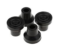 Cirraorive 4 Pièces Embouts Canne Antidérapants Embouts Bâton Conseil Remplacement Caoutchouc Coussin Acier Résistants Surface Antiglisse Conviennent Marches,