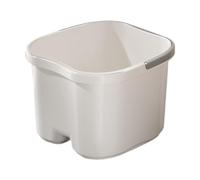 Cirraorive Baignoire de Bain de Pieds, Baignoire Spa pour Pieds, Seau de Bain de Pieds Robuste et Léger, Bassin de Trempage Des Pieds pour Pédicure, Relaxation, Petit Sans Couvercle