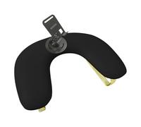 Cirraorive Coussin Manucure Repose Poignet pour Ongles avec Porte Téléphone Ajustable Structure Stable En Cuir PU Pieds Amovibles Adapté Aux Professionnels Maiso, Noir