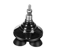 Cirraorive Embout de Canne avec Support, Base Antidérapante à Quatre Points, Accessoires Robustes pour Canne, Absorption Des Chocs, Tournant Petit