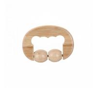 Cirraorive Ensemble de 2 Rouleaux de Massage En Bois, Rouleau Corporel, Rouleau de Points de Pression, Manuel, Sans Branchement électrique, pour Une Régénération, 3 pièces
