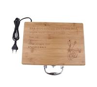 Cirraorive Étui pour Chauffe-pierres de Massage Portable et Repositionnable - Bois