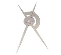 Cirraorive Outil de Mesure Des Sourcils, Règle de Symétrie, Outil Professionnel de En Acier Inoxydable, Outil de Précision pour La Mise En Forme Des, Argent