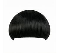 Cirraorive Perruque Champignon Légère | Style Rétro s Années 70, Perruque Champignon, Facile à Porter, pr Soirées Déguisées, s, Adultes, Noir